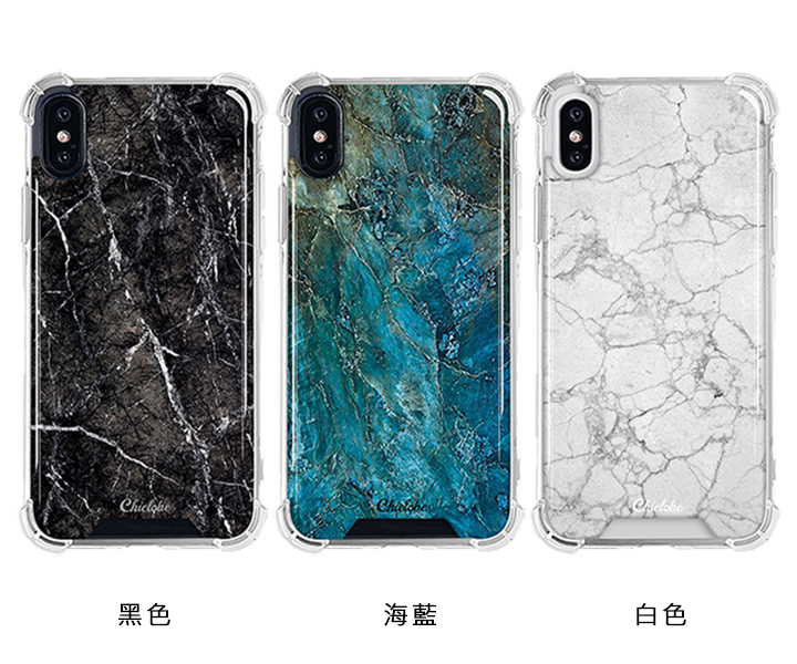 Chiclobe Apple iPhone Xs Max反重力殼(大理石)